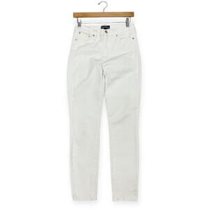 J.Crew Mercantile Women's High Rise Skinny Jean in White G1975 size 26